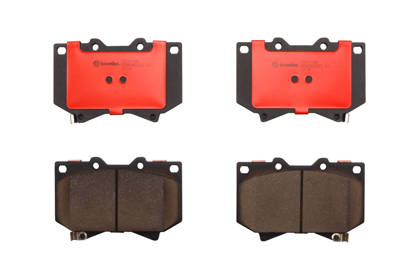 PRIME Ceramic Front Disc Brake Pad Set - P83118N_01
