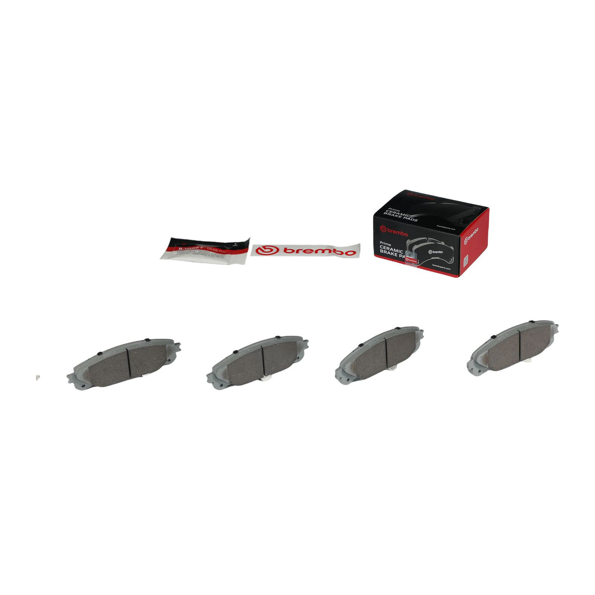 PRIME Ceramic Front Disc Brake Pad Set - P83145N_02