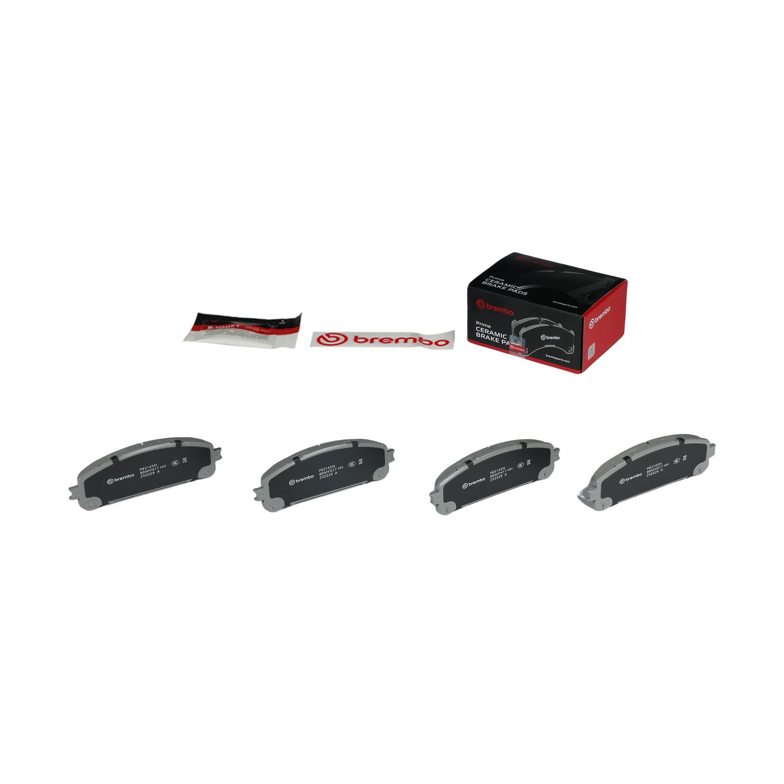 PRIME Ceramic Front Disc Brake Pad Set - P83145N_03