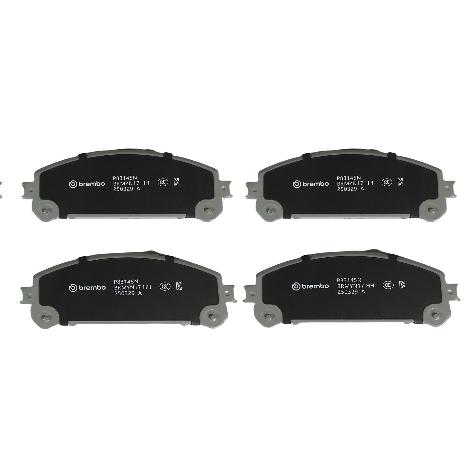 PRIME Ceramic Front Disc Brake Pad Set - P83145N_04