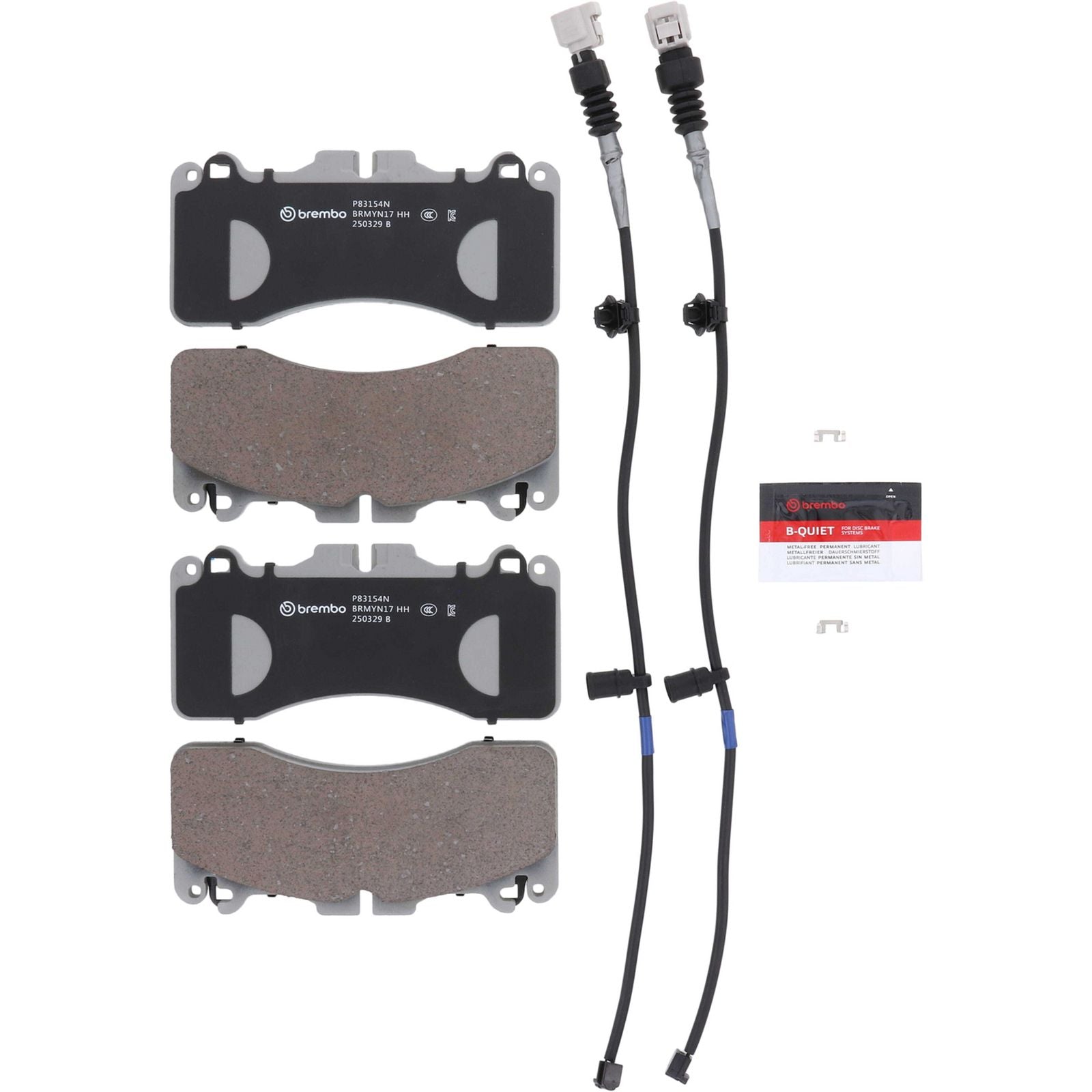 PRIME Ceramic Front Disc Brake Pad Set - P83154N_01