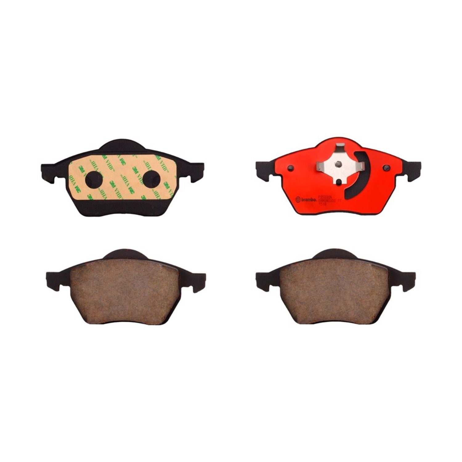 PRIME Ceramic Front Disc Brake Pad Set - P85036N_02