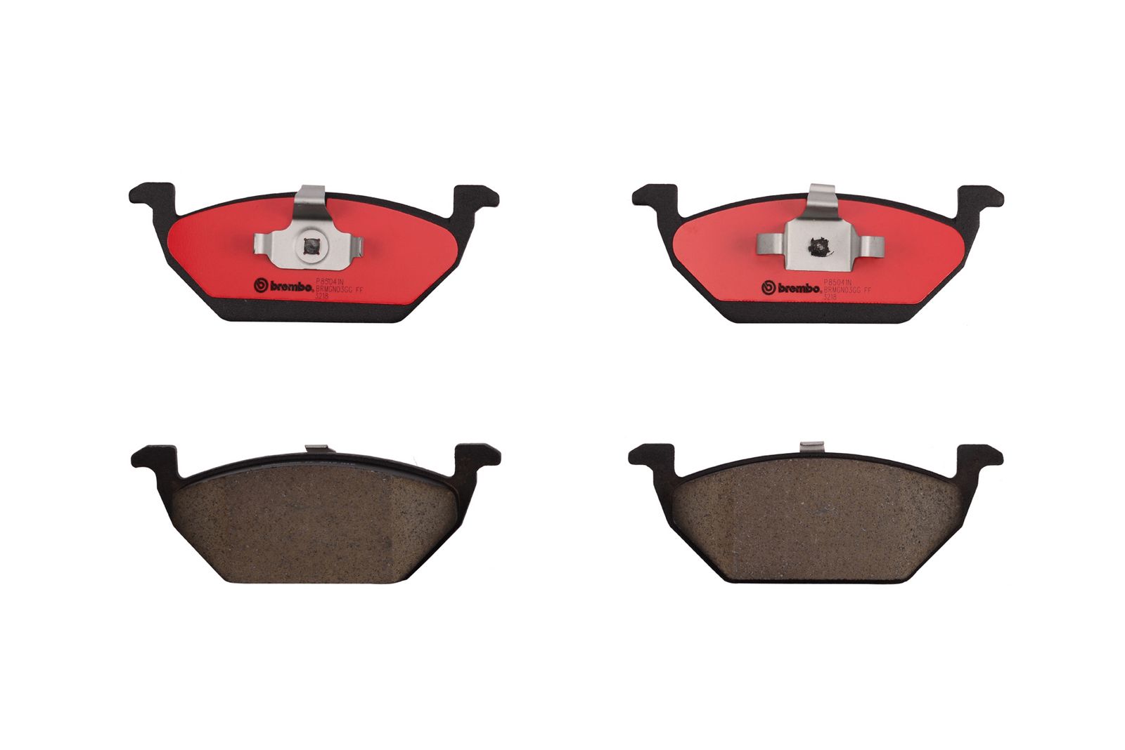 PRIME Ceramic Front Disc Brake Pad Set - P85041N_01
