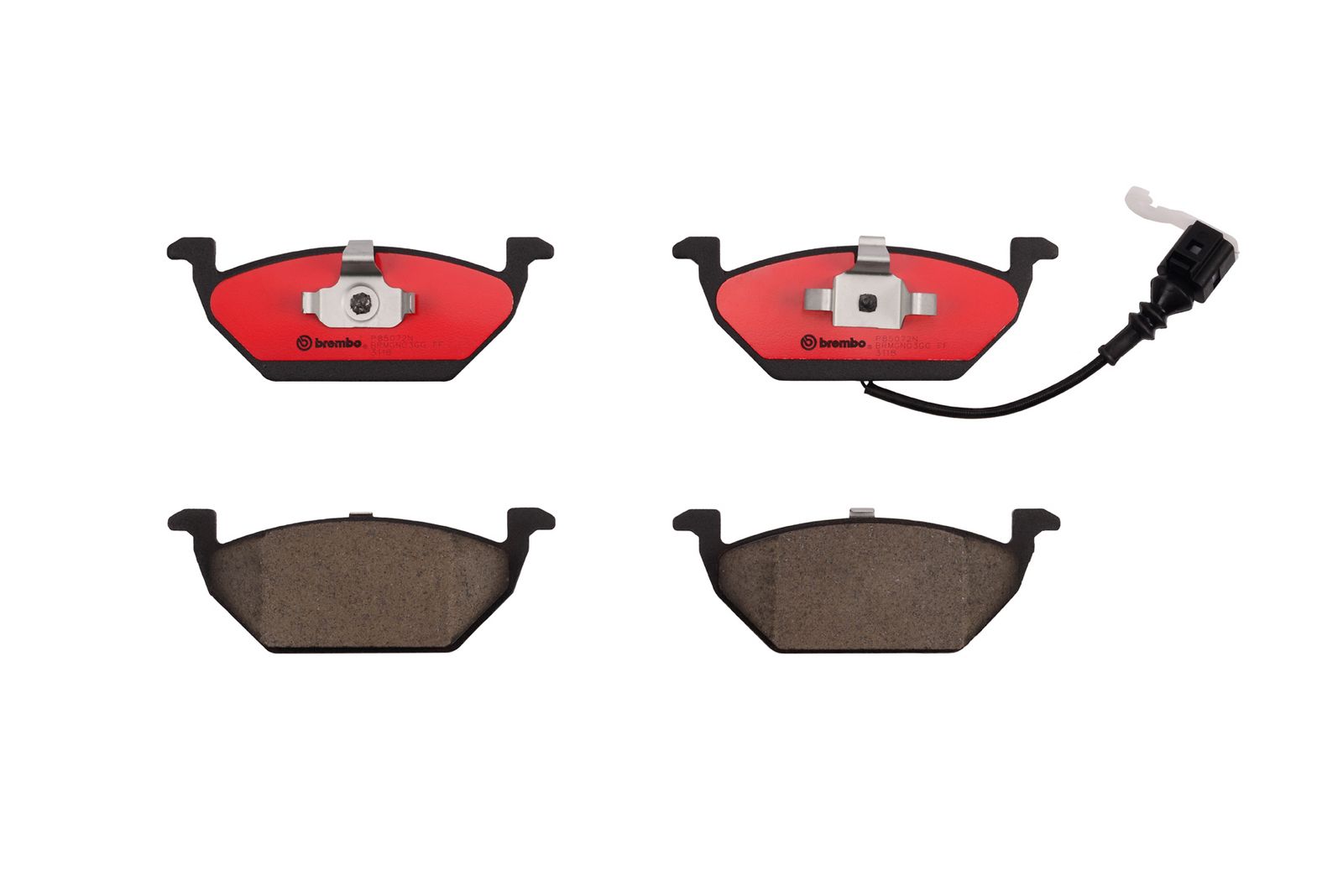 PRIME Ceramic Front Disc Brake Pad Set - P85072N_01