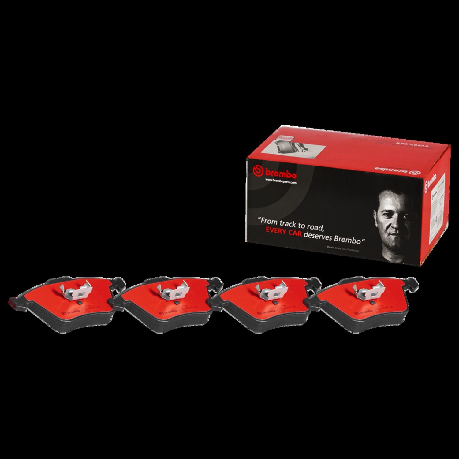 PRIME Ceramic Front Disc Brake Pad Set - P85079N_02