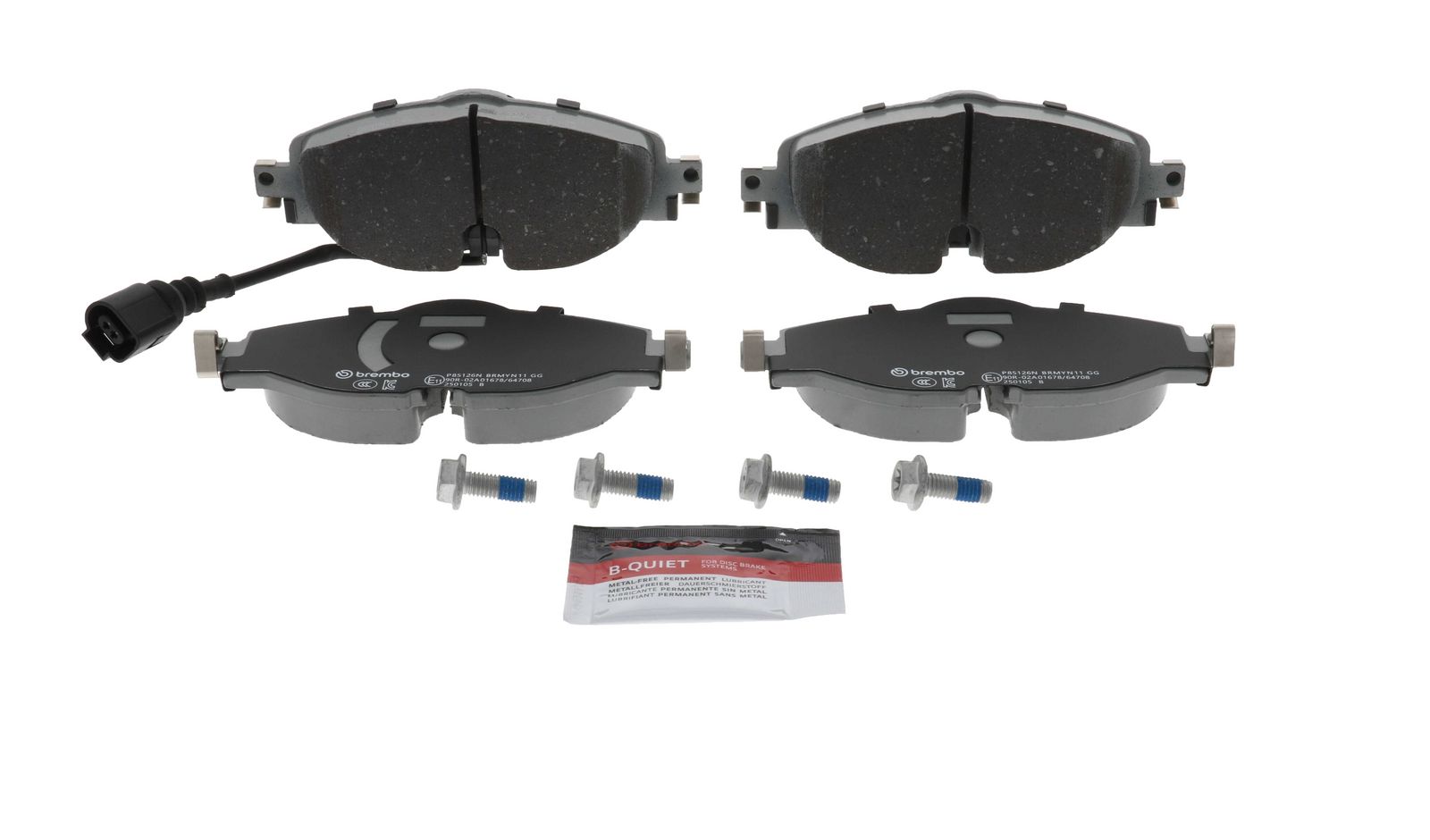 PRIME Ceramic Front Disc Brake Pad Set - P85126N_07