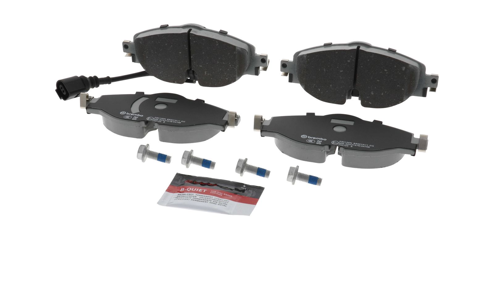 PRIME Ceramic Front Disc Brake Pad Set - P85126N_08