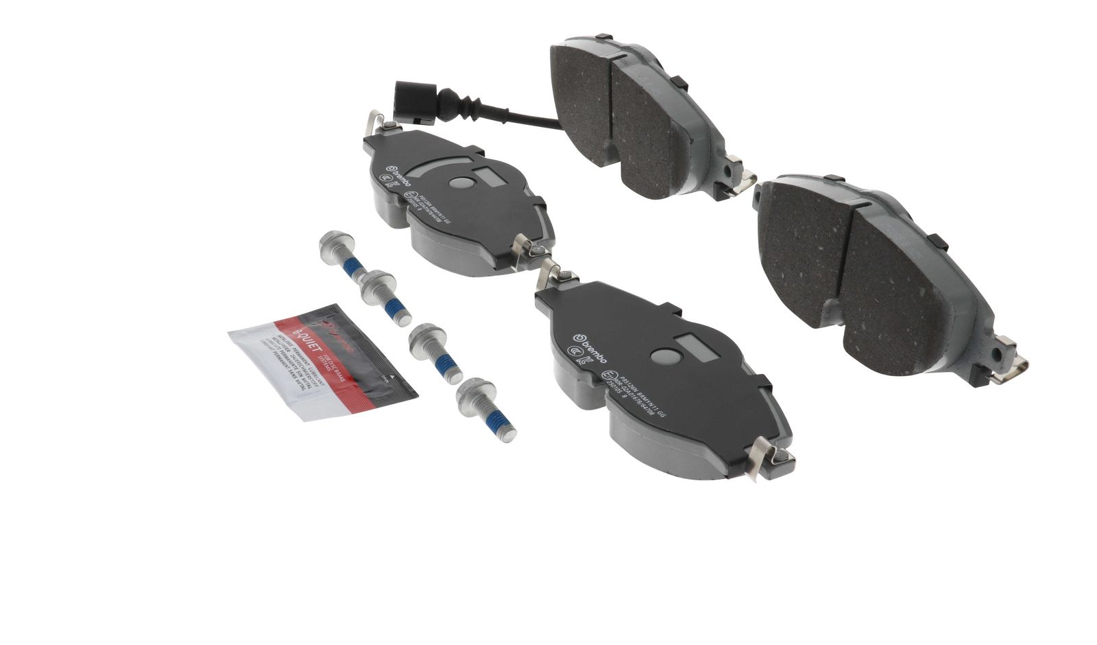 PRIME Ceramic Front Disc Brake Pad Set - P85126N_11