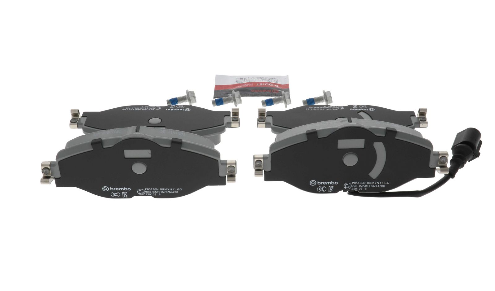 PRIME Ceramic Front Disc Brake Pad Set - P85126N_19