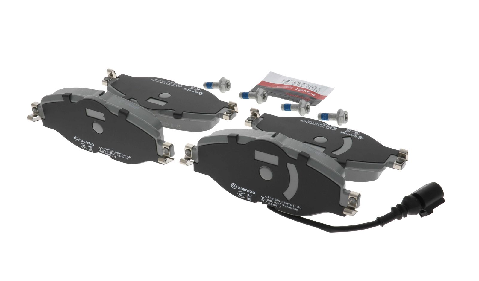 PRIME Ceramic Front Disc Brake Pad Set - P85126N_21
