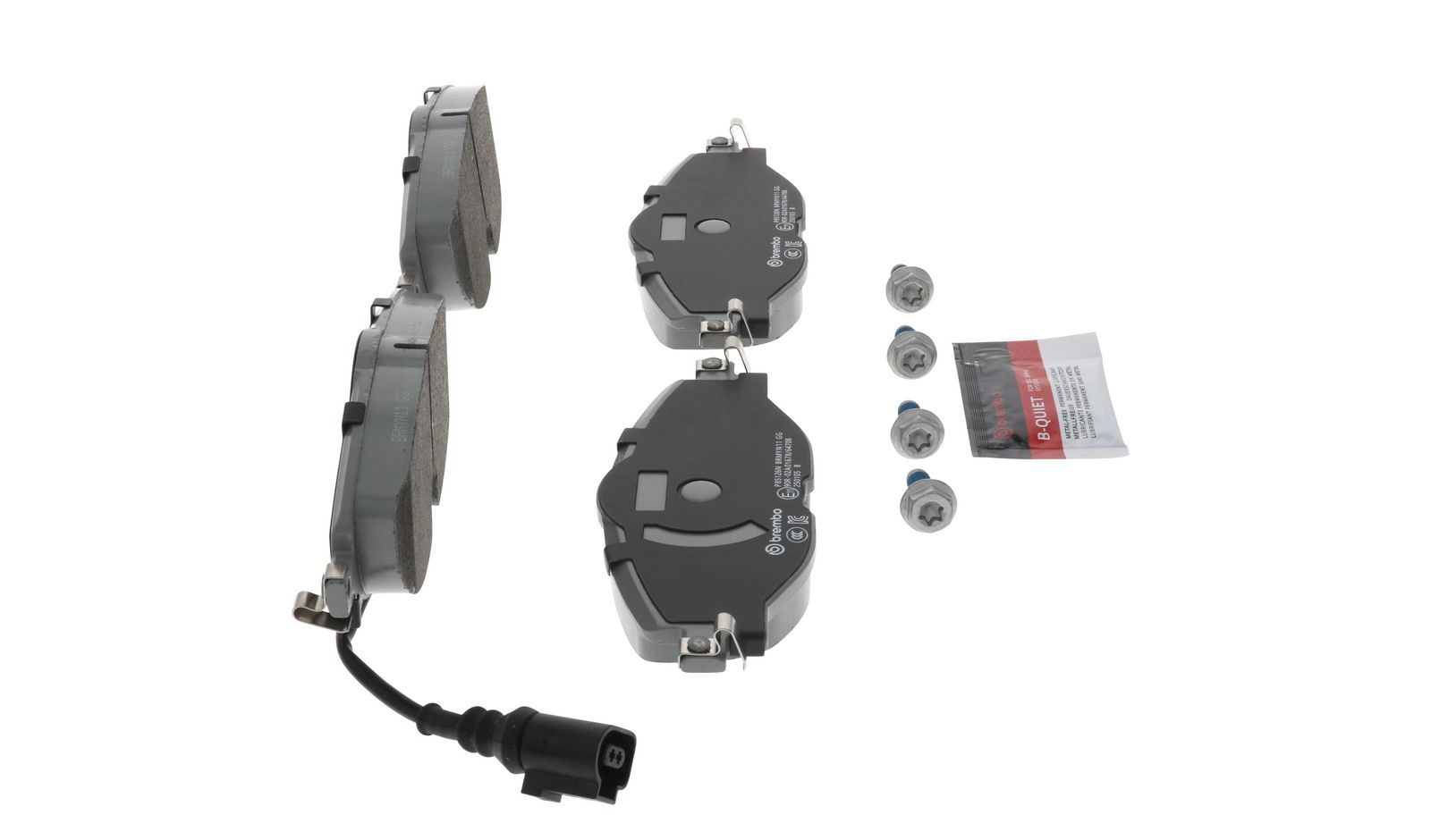 PRIME Ceramic Front Disc Brake Pad Set - P85126N_25