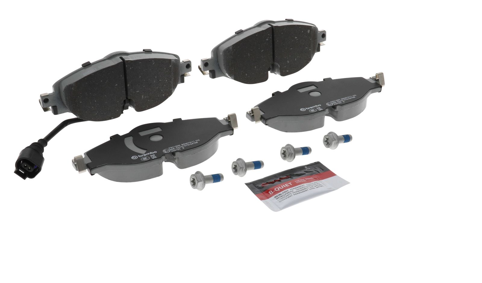 PRIME Ceramic Front Disc Brake Pad Set - P85126N_29