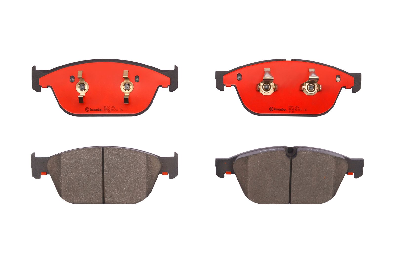 PRIME Ceramic Front Disc Brake Pad Set - P85128N_01