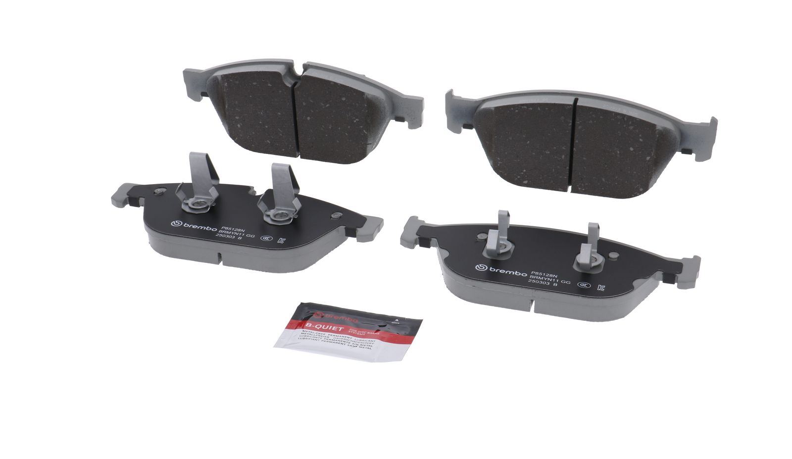 PRIME Ceramic Front Disc Brake Pad Set - P85128N_05