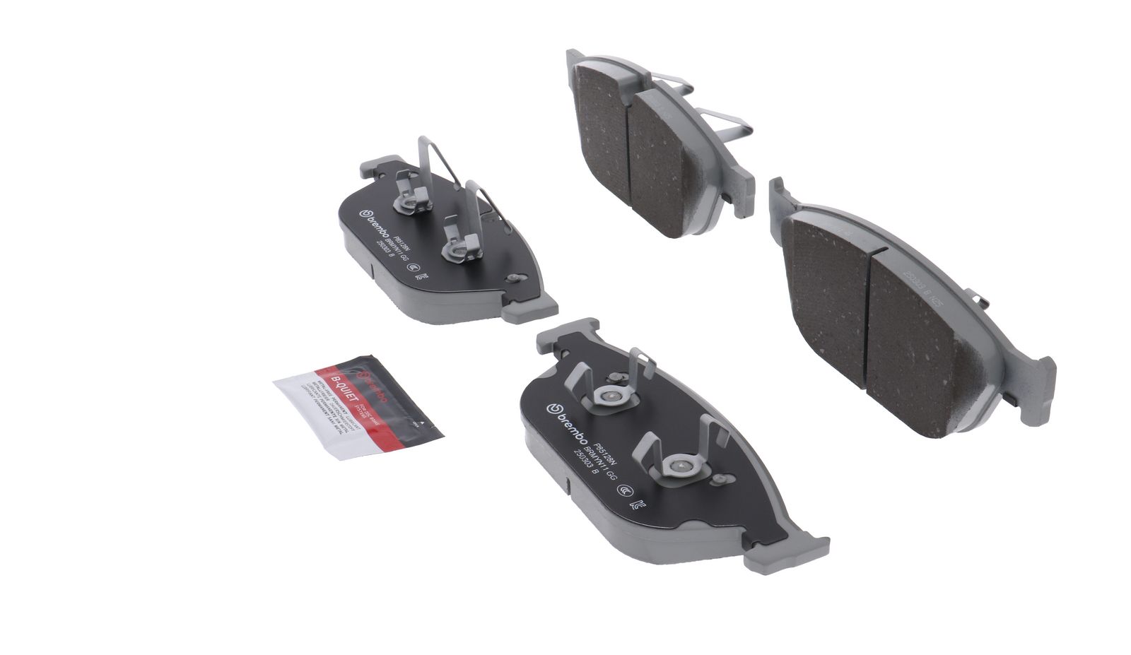 PRIME Ceramic Front Disc Brake Pad Set - P85128N_08