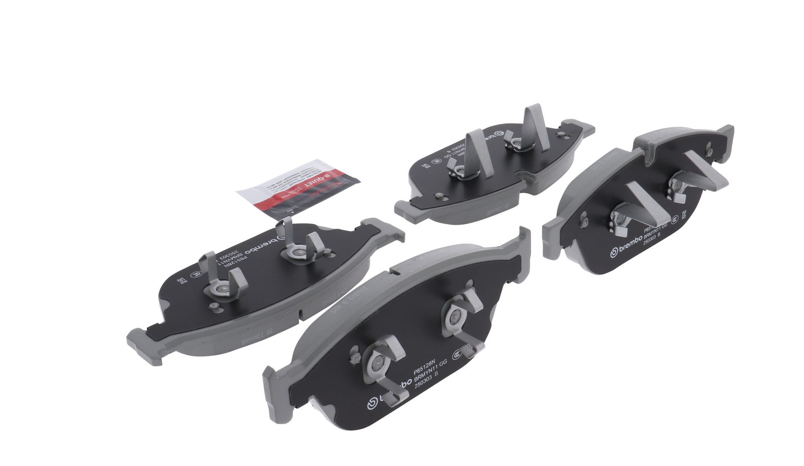 PRIME Ceramic Front Disc Brake Pad Set - P85128N_13