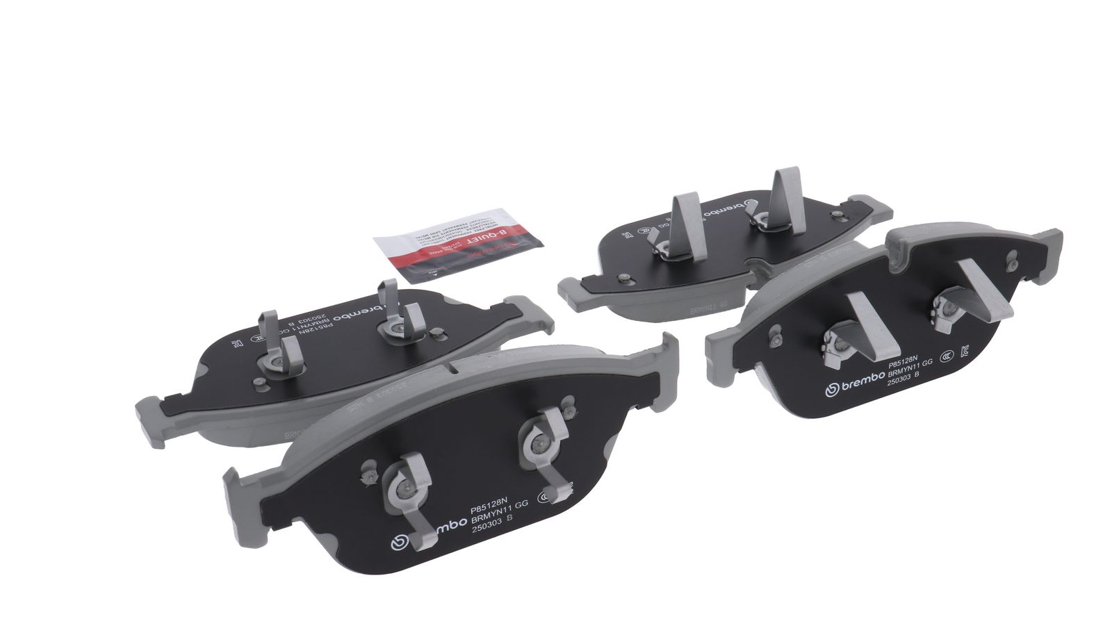 PRIME Ceramic Front Disc Brake Pad Set - P85128N_14