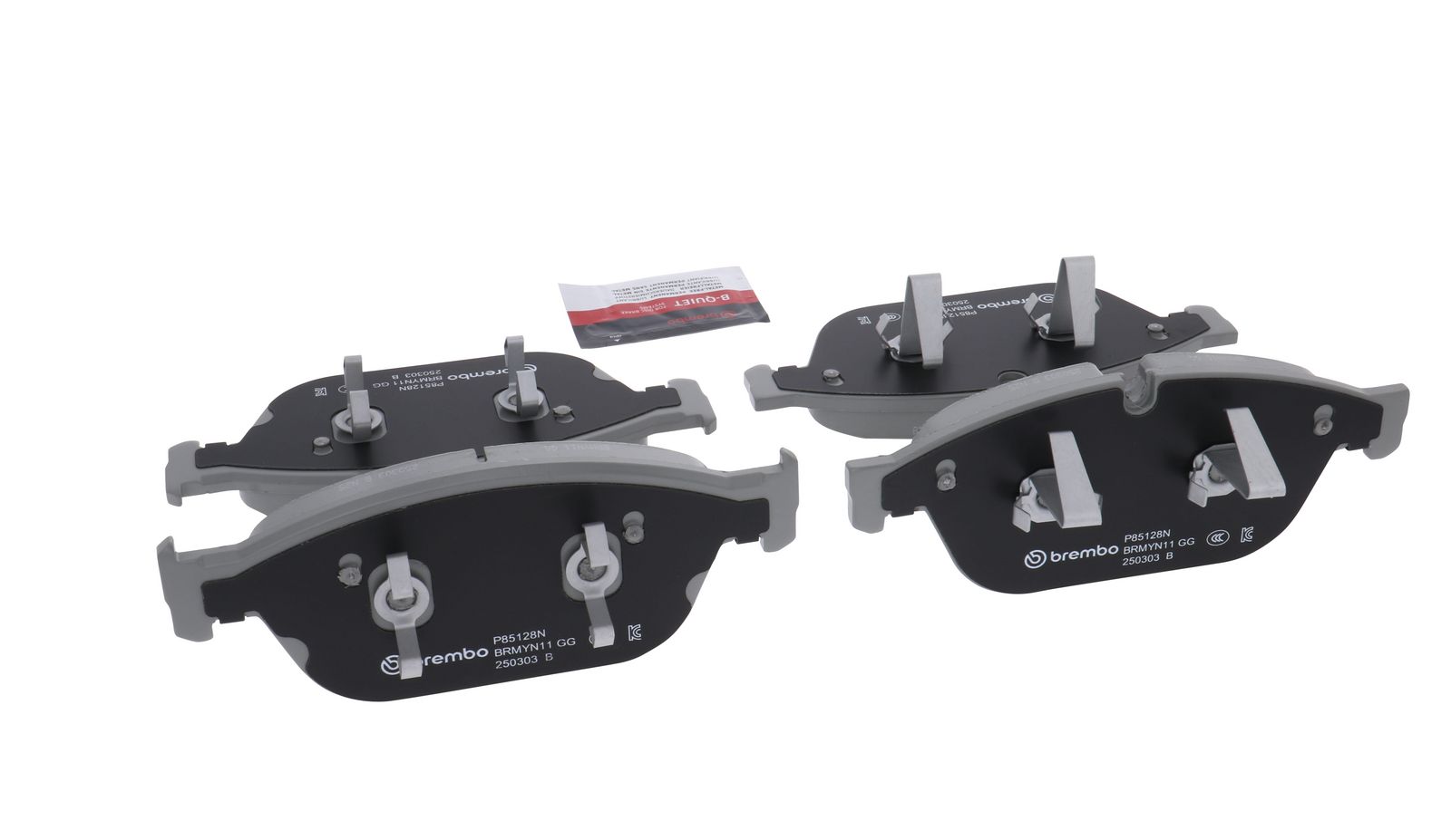 PRIME Ceramic Front Disc Brake Pad Set - P85128N_15