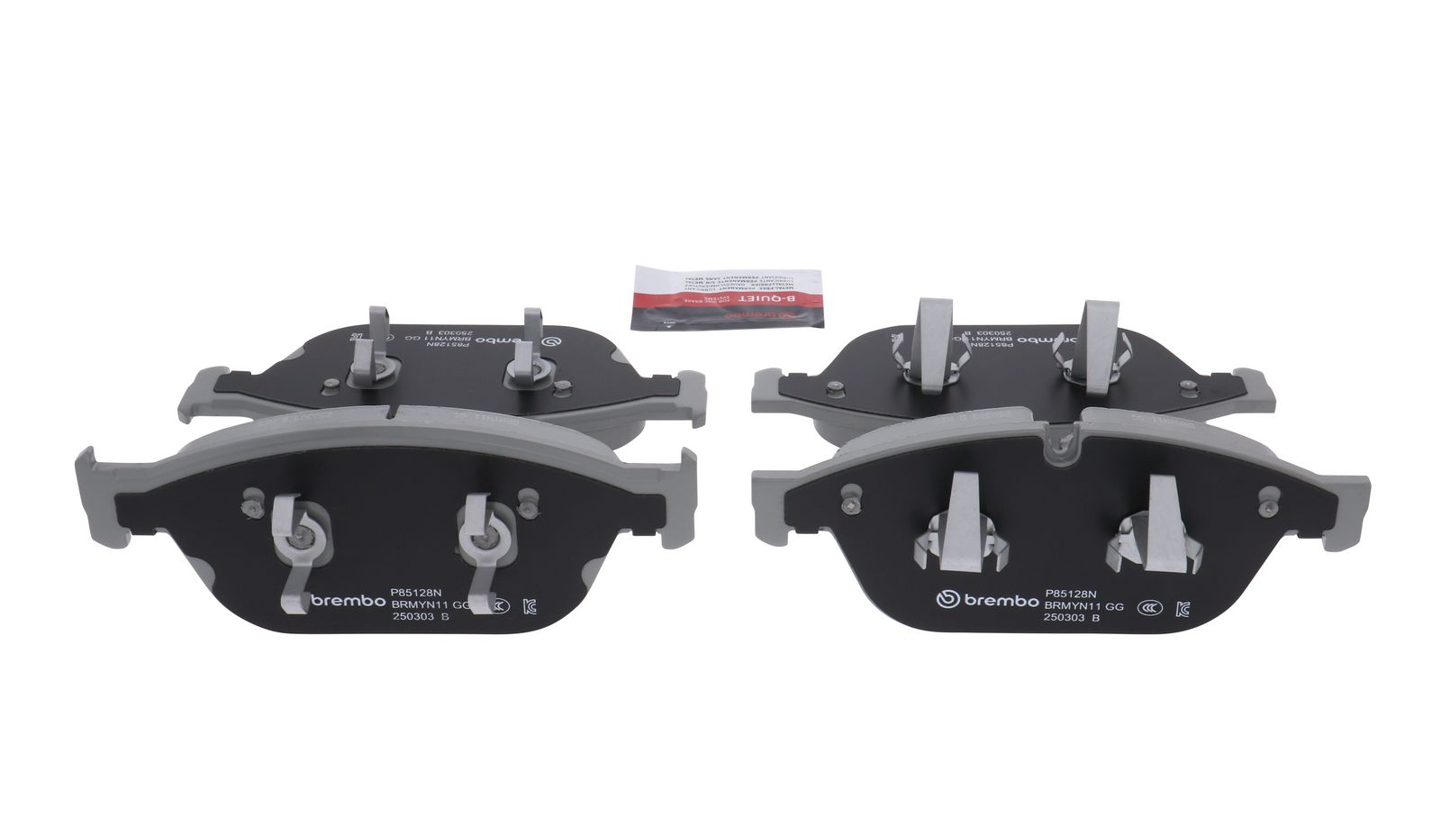 PRIME Ceramic Front Disc Brake Pad Set - P85128N_16