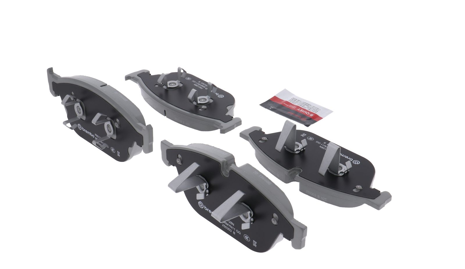 PRIME Ceramic Front Disc Brake Pad Set - P85128N_19