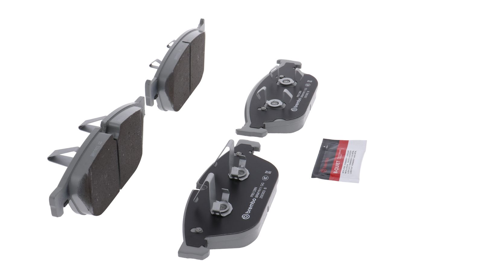 PRIME Ceramic Front Disc Brake Pad Set - P85128N_23