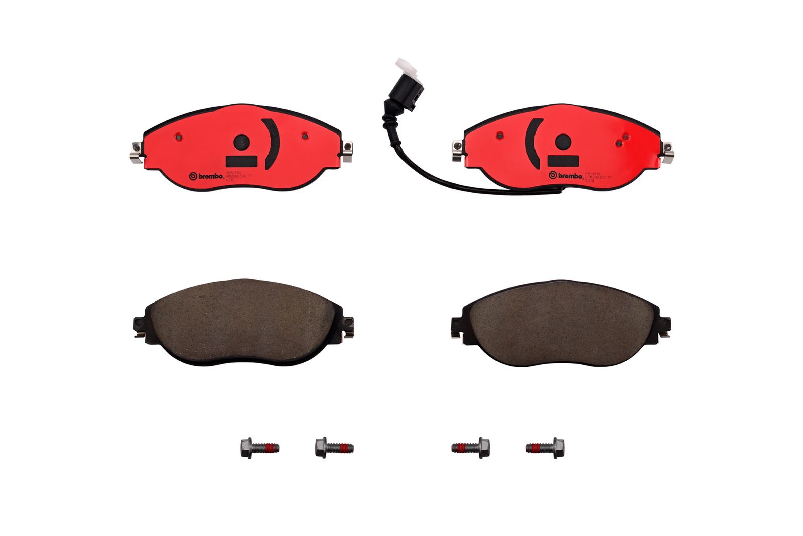 PRIME Ceramic Front Disc Brake Pad Set - P85131N_01