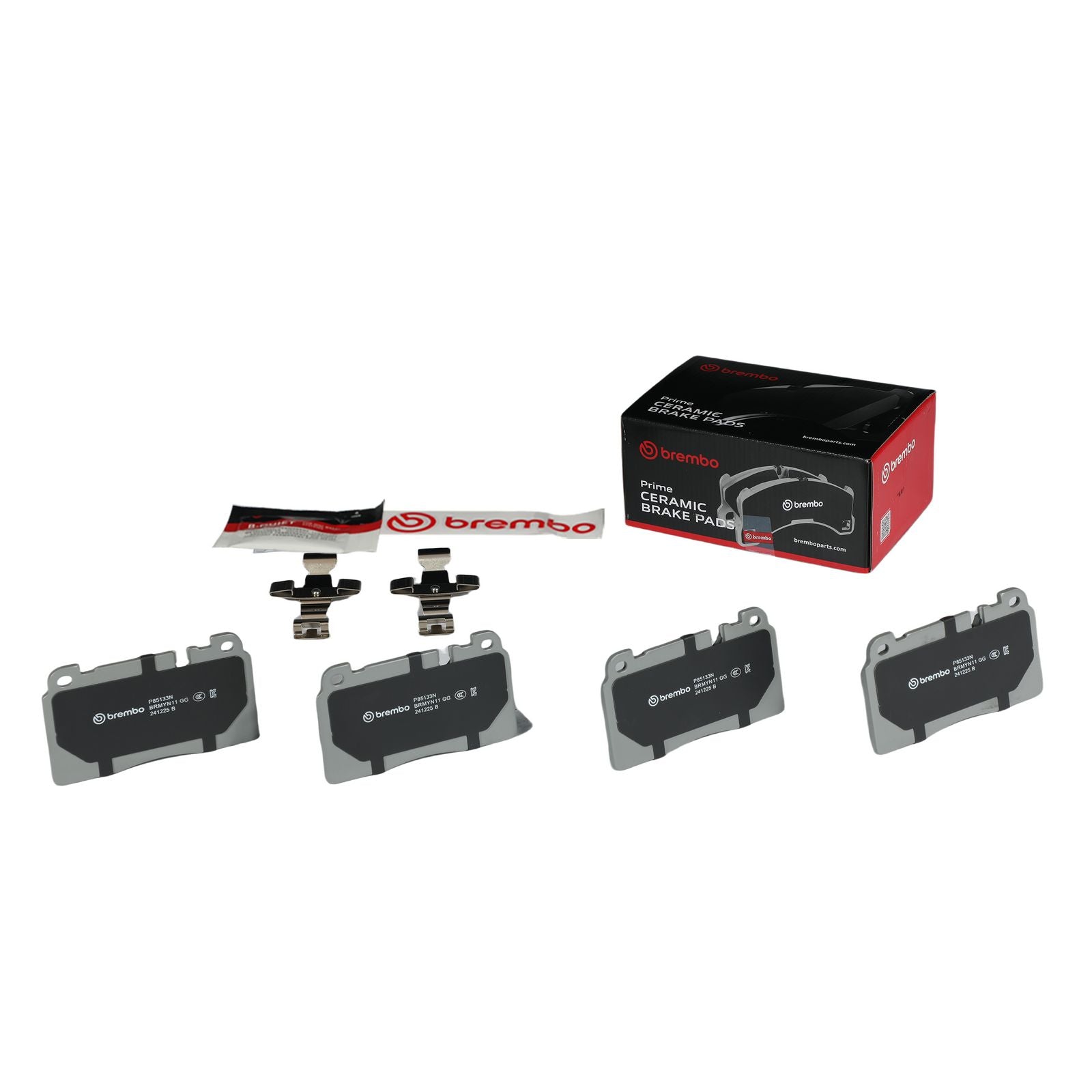 PRIME Ceramic Front Disc Brake Pad Set - P85133N_06