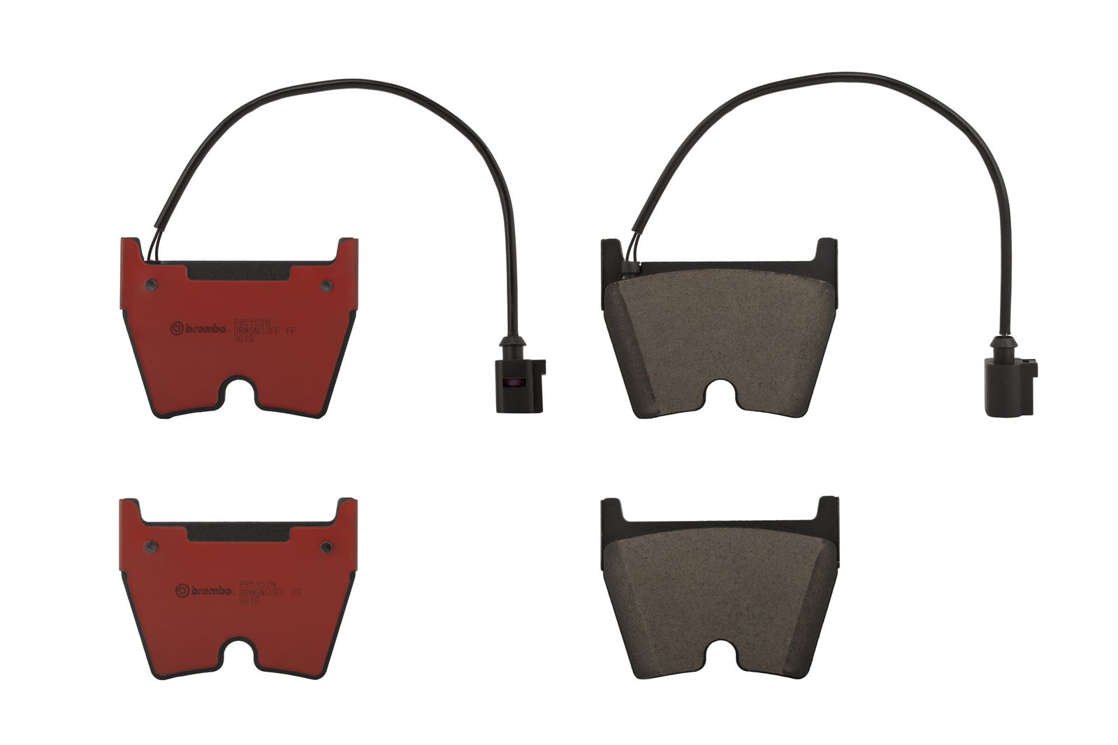 PRIME Ceramic Front Disc Brake Pad Set - P85152N_01