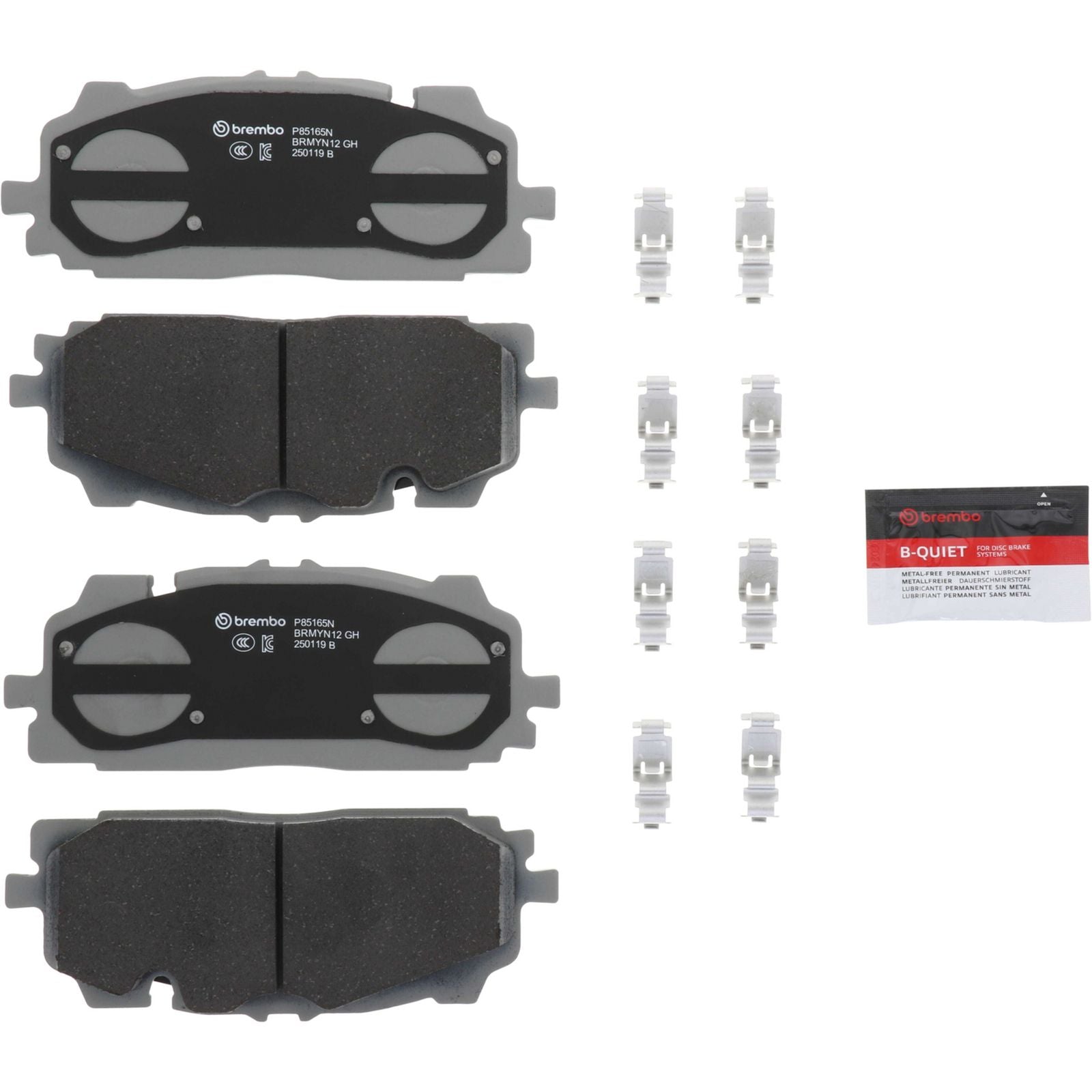 PRIME Ceramic Front Disc Brake Pad Set - P85165N_05