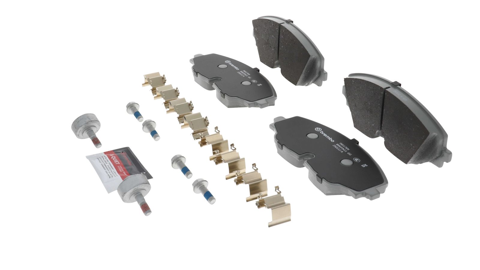 PRIME Ceramic Front Disc Brake Pad Set - P85176N_06