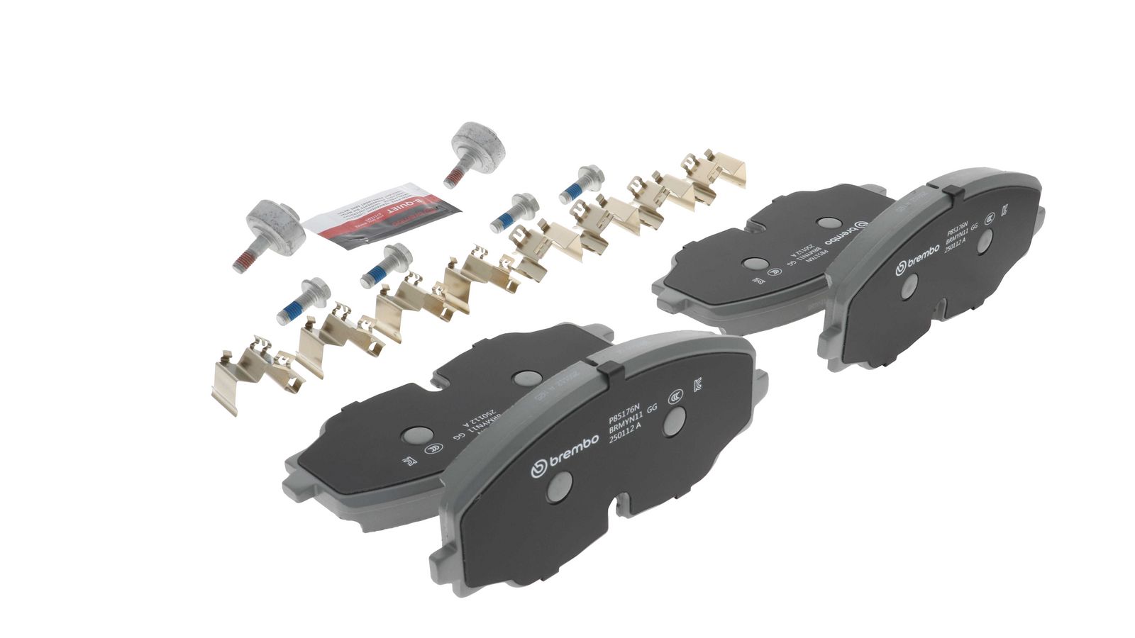 PRIME Ceramic Front Disc Brake Pad Set - P85176N_11