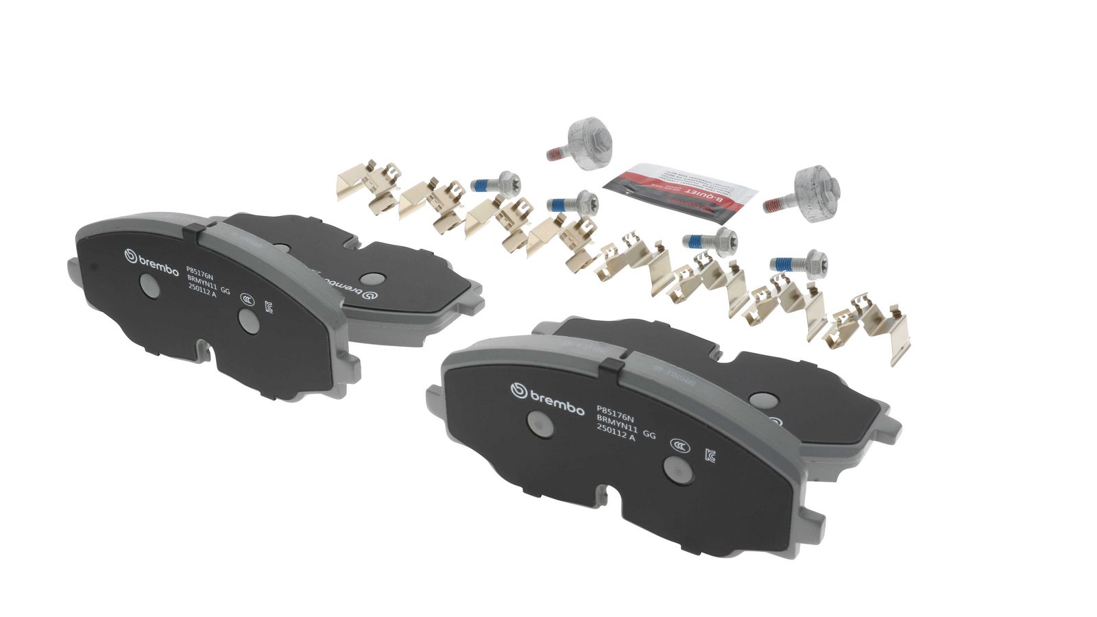 PRIME Ceramic Front Disc Brake Pad Set - P85176N_16