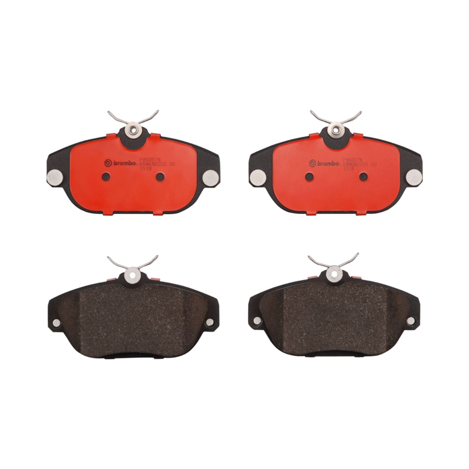 PRIME Ceramic Front Disc Brake Pad Set - P86007N_02