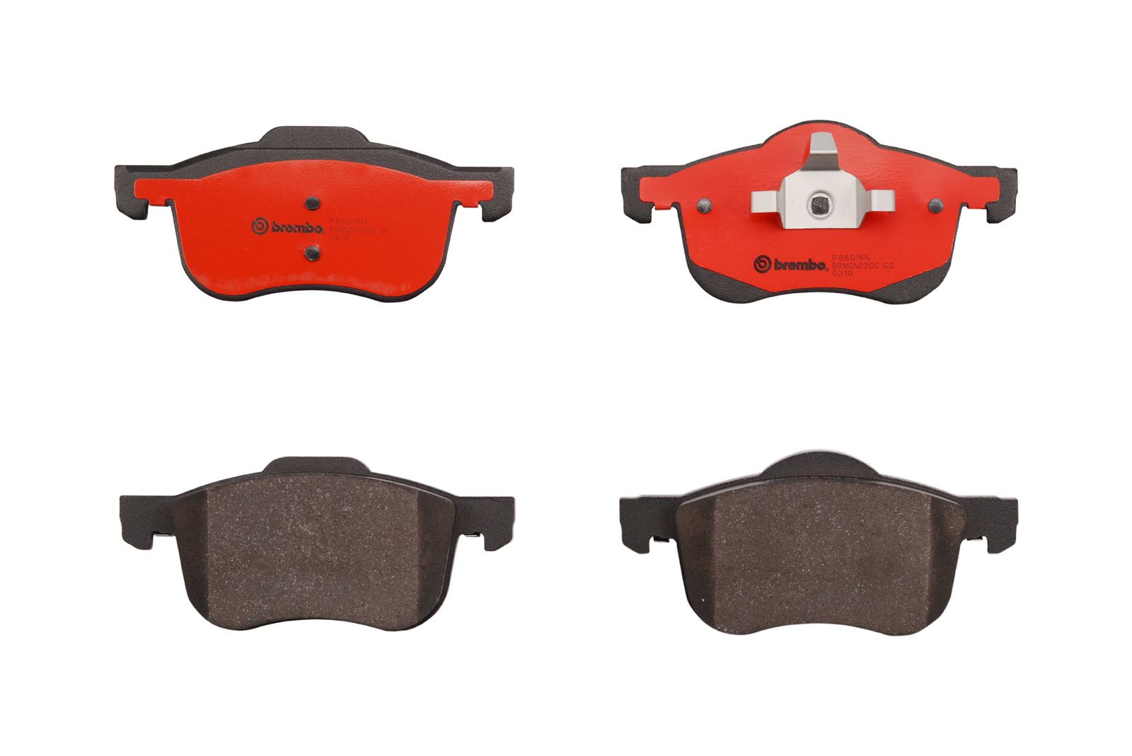 PRIME Ceramic Front Disc Brake Pad Set - P86016N_01