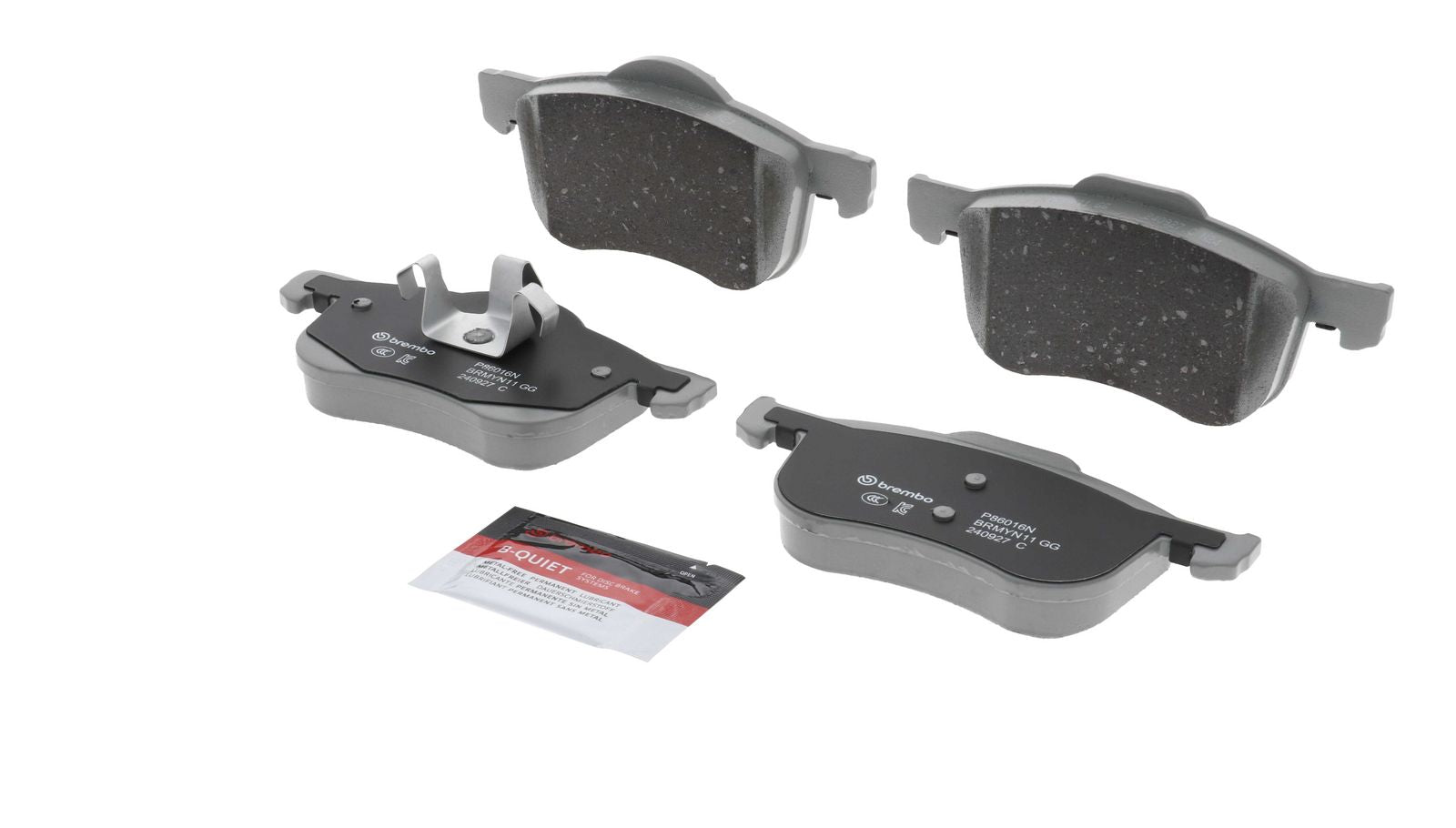 PRIME Ceramic Front Disc Brake Pad Set - P86016N_06