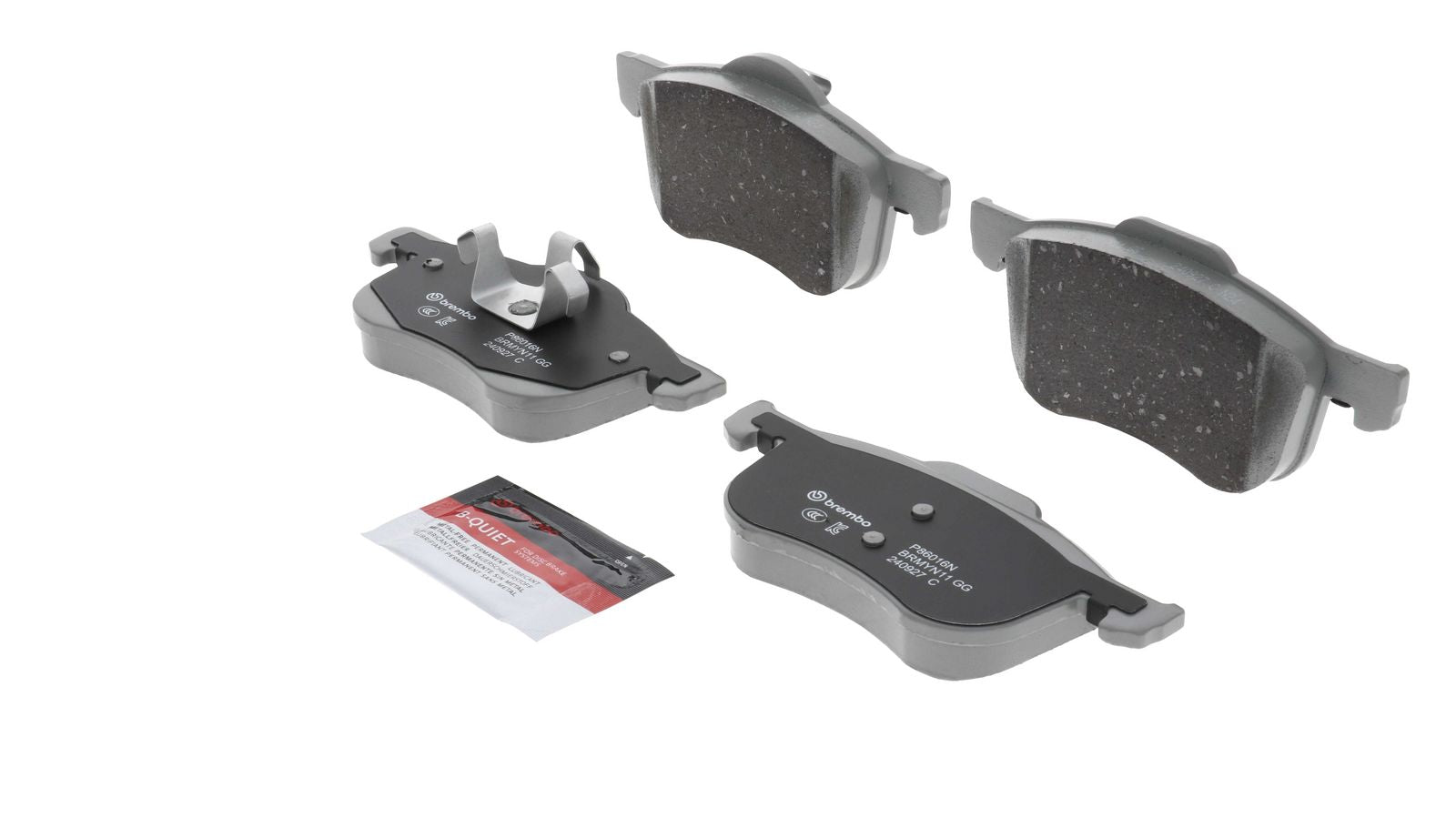 PRIME Ceramic Front Disc Brake Pad Set - P86016N_07
