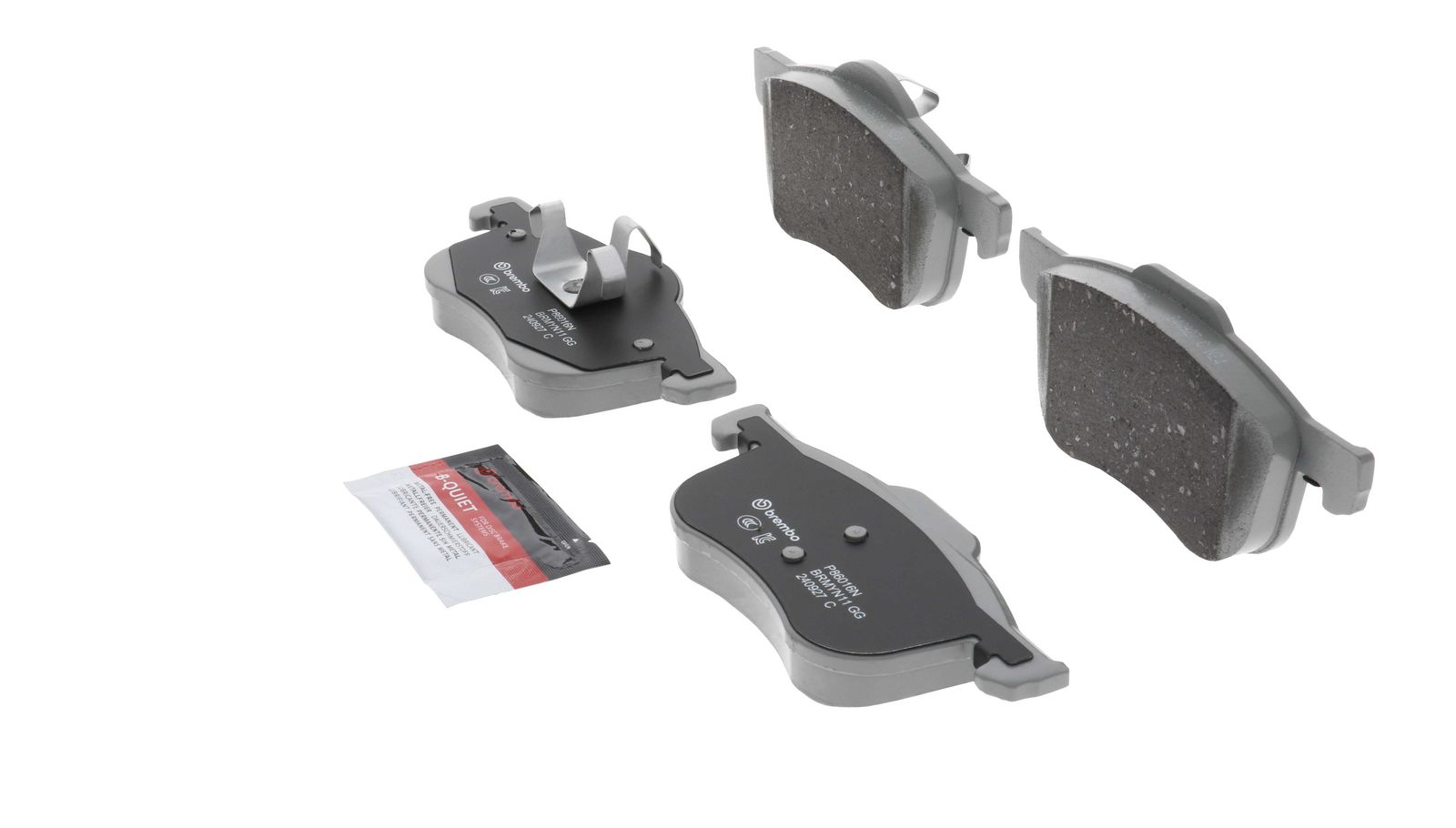 PRIME Ceramic Front Disc Brake Pad Set - P86016N_08