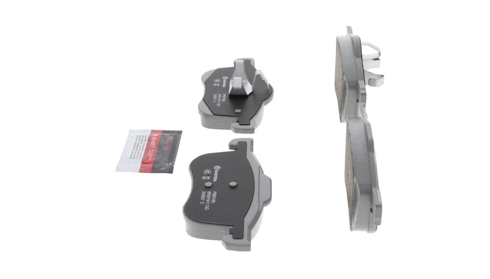 PRIME Ceramic Front Disc Brake Pad Set - P86016N_10
