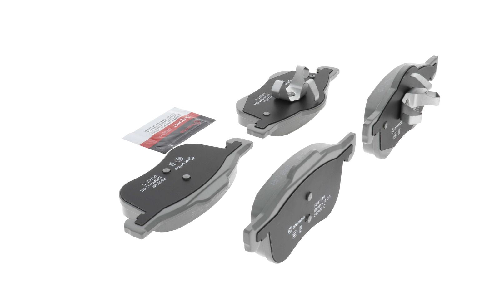 PRIME Ceramic Front Disc Brake Pad Set - P86016N_12