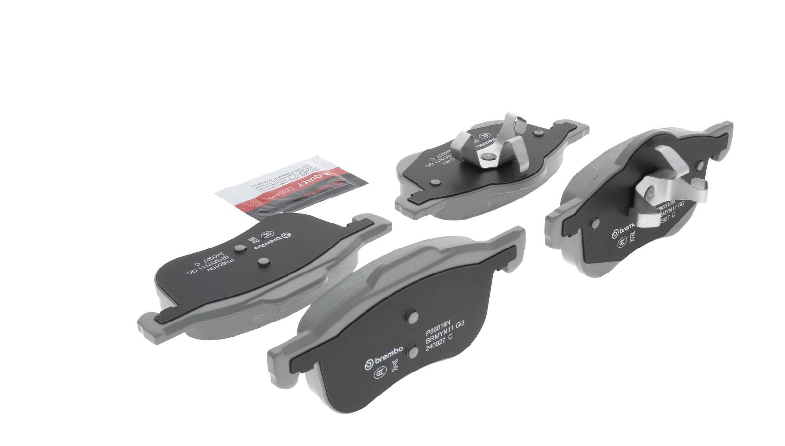 PRIME Ceramic Front Disc Brake Pad Set - P86016N_13
