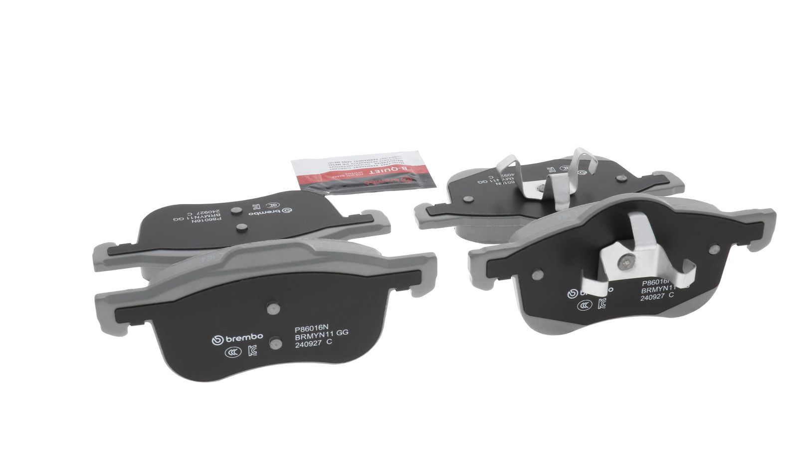 PRIME Ceramic Front Disc Brake Pad Set - P86016N_15