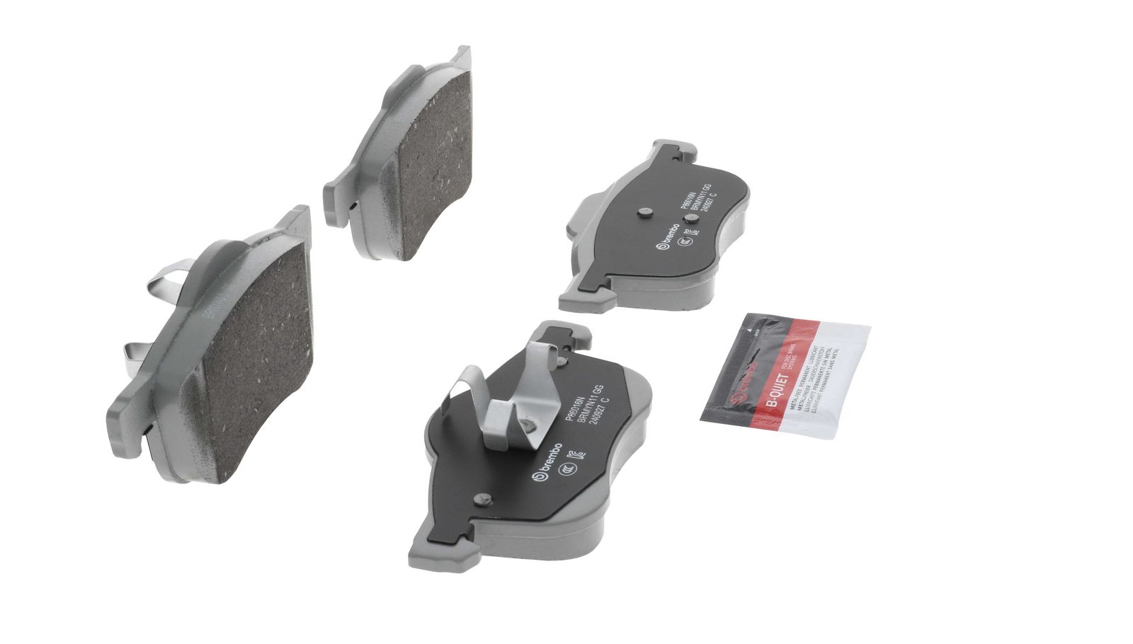 PRIME Ceramic Front Disc Brake Pad Set - P86016N_23