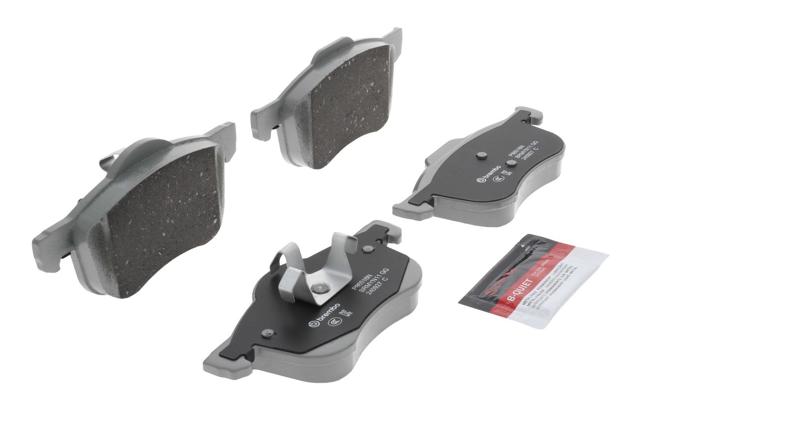 PRIME Ceramic Front Disc Brake Pad Set - P86016N_24