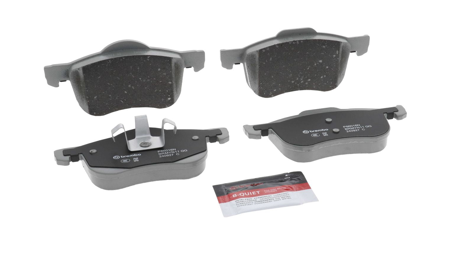 PRIME Ceramic Front Disc Brake Pad Set - P86016N_27