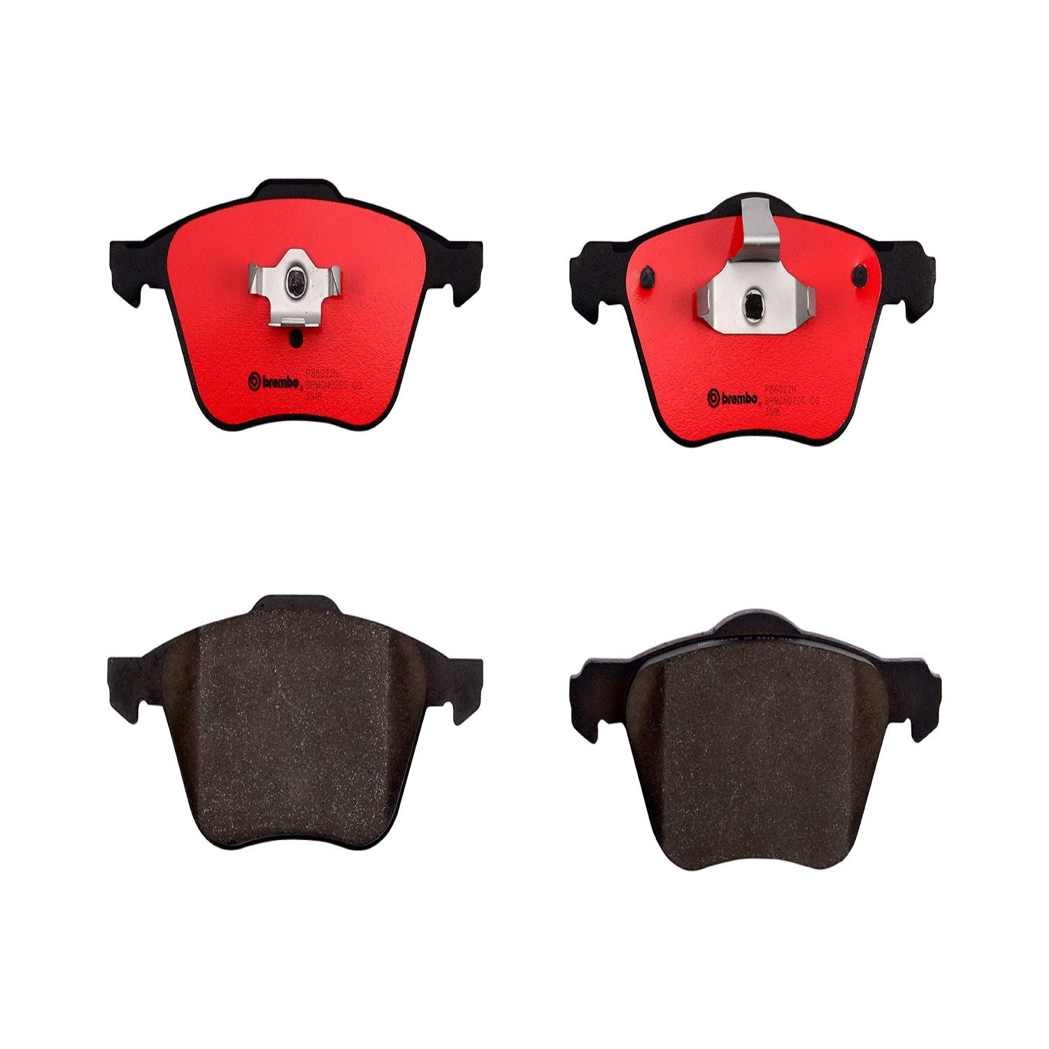 PRIME Ceramic Front Disc Brake Pad Set - P86022N_02