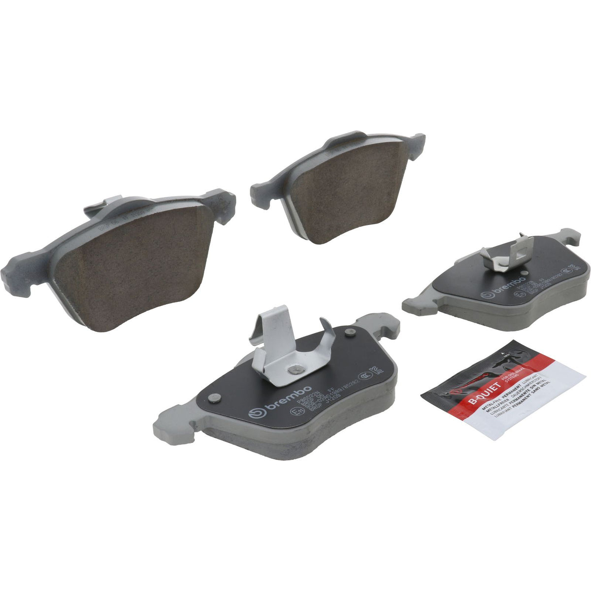 PRIME Ceramic Front Disc Brake Pad Set - P86022N_03