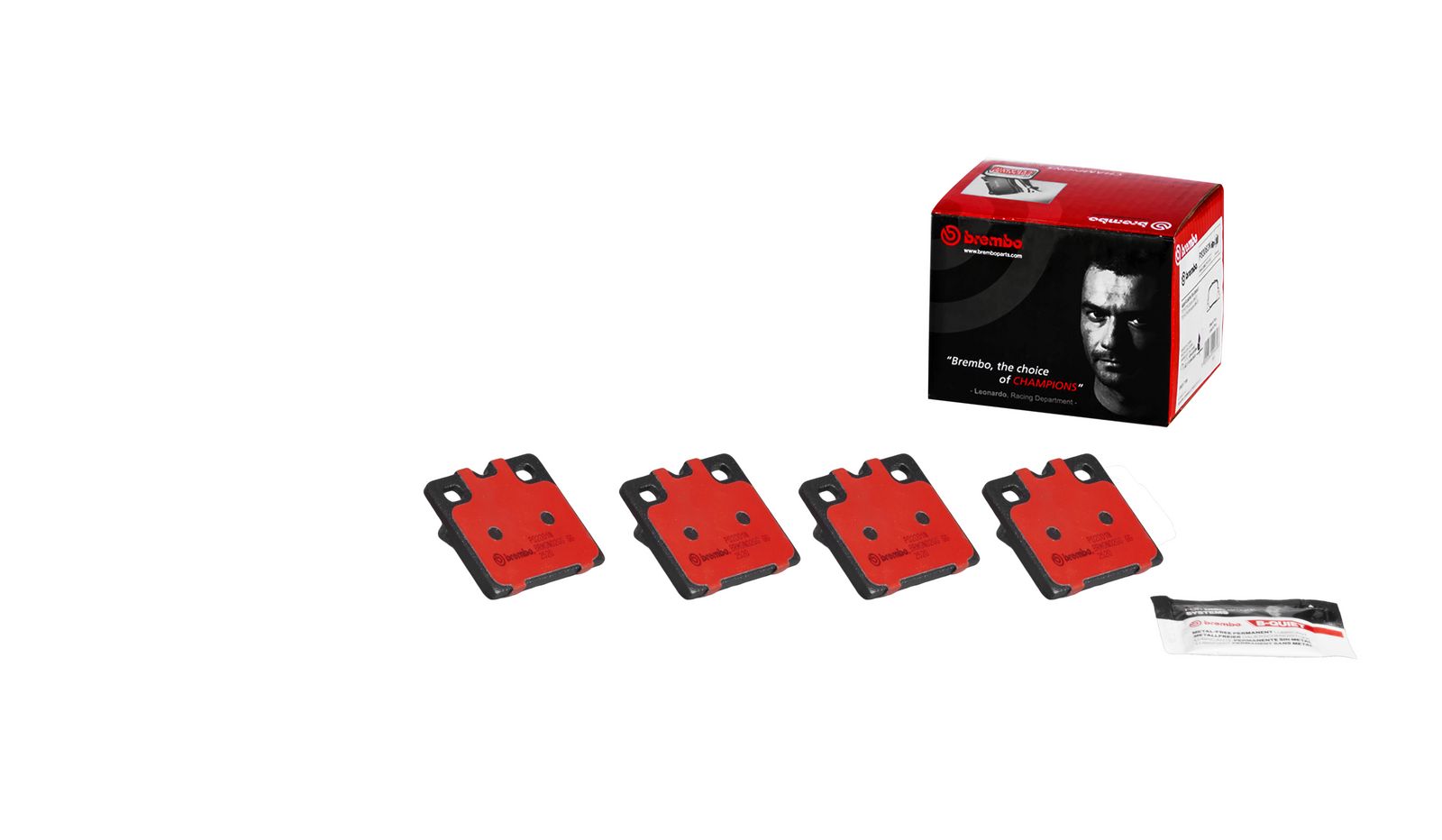 PRIME Ceramic Rear Disc Brake Pad Set - P02001N_01