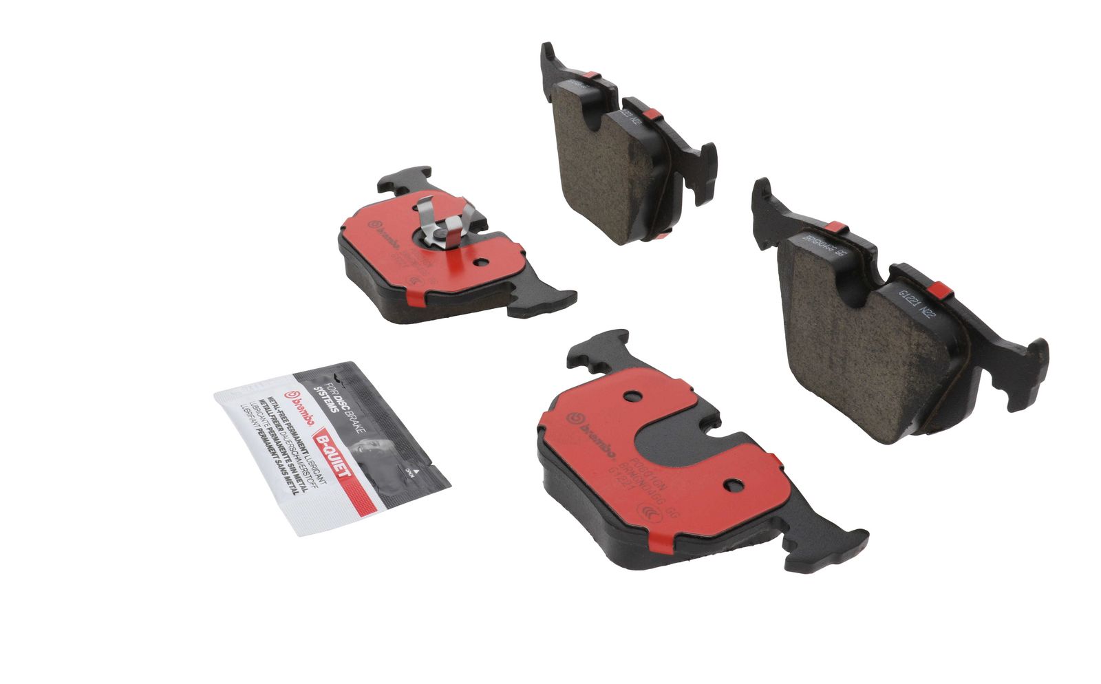 PRIME Ceramic Rear Disc Brake Pad Set - P06016N_06