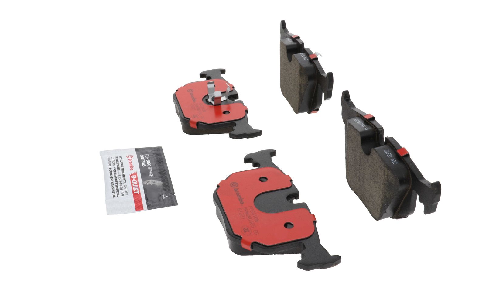 PRIME Ceramic Rear Disc Brake Pad Set - P06016N_07
