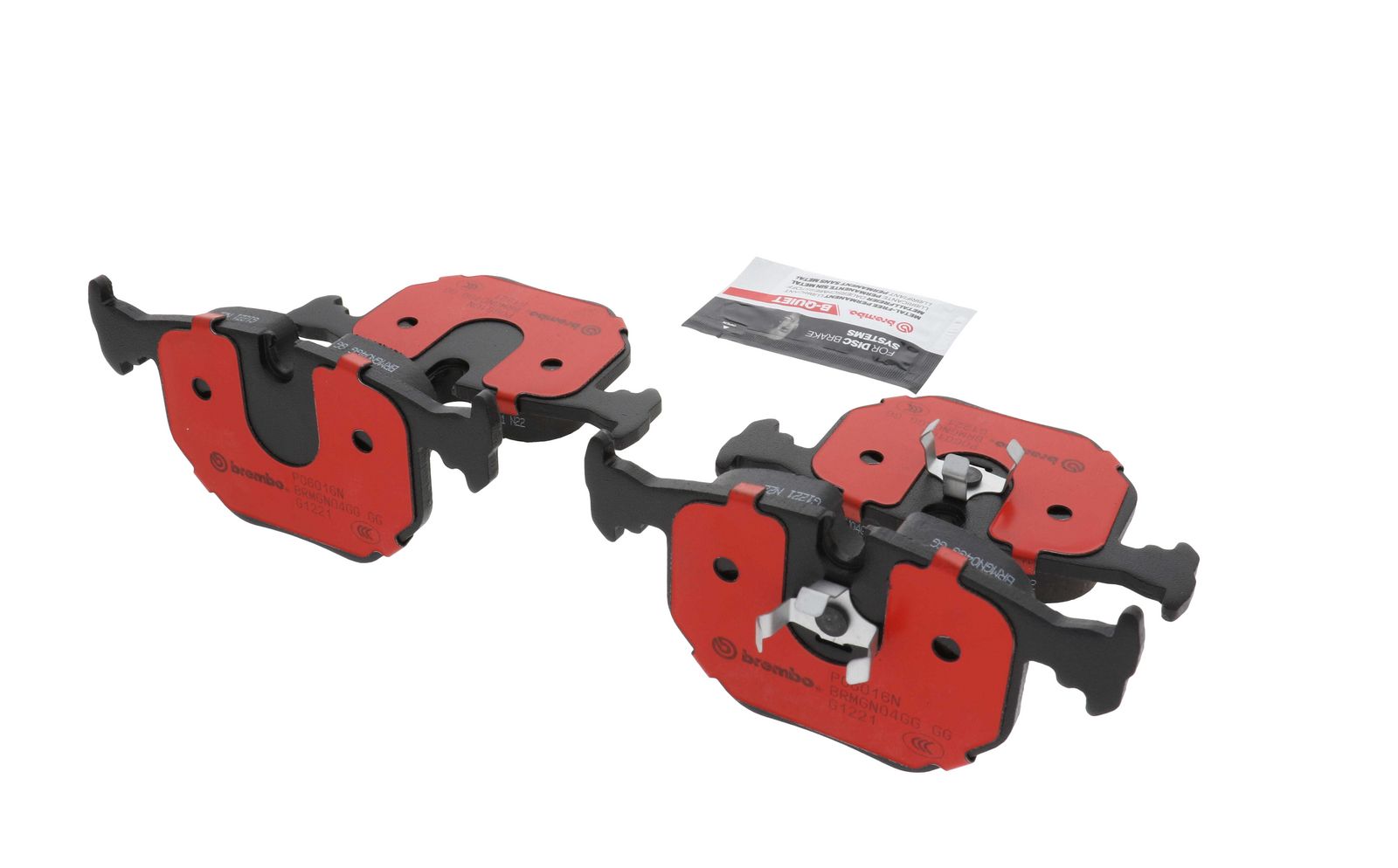 PRIME Ceramic Rear Disc Brake Pad Set - P06016N_16